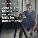 FITAID RX Zero Sugar, Encapsulated Creatine, Workout Recovery Drink, All-In-One Blend, BCAAs, Glucosamine, Turmeric, B-Complex, Electrolytes, Variety Pack, 12 Fl Oz (Pack of 12)