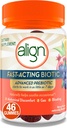 Align Advanced Prebiotic Supplement, Fast-Acting Biotic Gummies, Advanced Prebiotic for Women and Men, Works In As Little As 7 days*, 46 Gummies
