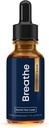 BREATHE 8-IN-1 Mullein Drops for Lungs & Airways (1 fl. oz.): Peppermint, Thyme, & Mullein Leaf Extract for Lungs Detox for Smokers - Break up Mucus & Breathe Clear - GMO-Free & Made in USA