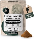 Jungle Powders Fadogia Agrestis Extract for Men 50:1 Concentration 313 Servings - 5 Ounces of Pure Nigerian Fadogia Supplement Traditional Mens Health Support for Drive & Passion Contains Maltodextrin