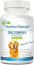 Zinc for Dogs to Support Healthy Skin & Coat, Promote Normal Growth, Balanced Immune Function & Cellular Metabolism, with Biotin, Folate, Selenium & Vitamin E, 120 Chewable Tablets