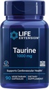 Life Extension Creatine Capsules and Taurine Supplement Bundle - 120 Creatine Capsules Promoting Strength and 1000mg Taurine for Heart Health