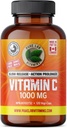 Vitamin C 1000 mg - Tapioca Source - 120 Vegi DRC Caps by Pure Lab Vitamins (DRC - Delayed Release caps) Corn Free Made in Canada