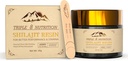 Shilajit Resin 50g Bottle Absolutely Pure Wild Himalayan Authentic Natural Organic Fulvic Acid and 85+ Trace Minerals Most Potent for Men and Women Third Party Lab Tested ISO: 17025 Accredited USA