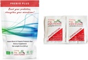 Cutting Edge Cultures Prebio Plus Prebiotic Fiber Powder Best Custom Blend of Organic Prebiotic Fibers Dietary Supplement 8 oz (Prebio Plus 8oz + Vegetable Starter 4 Grams)