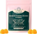 Vital Source Premium Feminine Balance Pineapple Gummies for Women’s Health & Wellness Hawaiian,Improve Immune,Vegan, Gluten-Free & Halal,60 Gummies - 30 Day Supply (1)