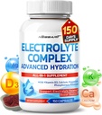 Electrolyte Complex - Advanced Hydration with Vitamin D3, Calcium, Magnesium, Phosphorus, Potassium - 150 Count