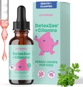 JoySpring DetoxZee Cilantro Drops for Kids - Natural Detox Support with Zeolite & Cilantro Extract - Gentle Whole-Body Cleanse for Children & Toddlers - Kid-Friendly Liquid Detox, 30 Servings