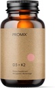 Promix Nutrition Vitamin D3 K2 5000iu supplement | MK4 & MK7 | Soy & Gluten Free - 90 count capsule