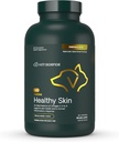 VetriScience Omega Healthy Skin Capsules, Omega 3.6.9 Fish Oil Supplement for Dogs and Cats, Skin Health, Coat Growth, Reduce Shedding, Over 750 mg Omega Fatty Acids per Capsule, Gel Caps, 90 Count