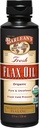 Barlean's Organic Flaxseed Oil Liquid from Fresh Cold Pressed Flax Seeds, 7,640mg ALA Omega 3 Fatty Acid Supplement for Skin and Hair Care, Vegan & Gluten Free, 8 oz