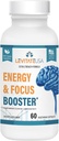 Levitate Energy & Focus Booster – Powerful Brain Performance Supplement - Improves Learning, Concentration, Memory - Organic Capsules - Energy Support Formula for Men & Women - 60 Count