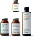 ALGAECAL Ultimate Bone Bundle - D3 Complete (1000 IU) + K2, Vitamin E, Vitamin A & Plant-Based Calcium for Increased Bone Density & Omega 3 Fish Oil with 1200mg EPA DHA