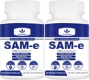 3000MG SAM e(S-adenosyl-L-methionine) Complex, SAM-e Supplement, 120 Capsules