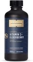 Quicksilver Scientific Liposomal Vitamin C + Elderberry - Liposomal Vitamin C 1000mg with Superior Absorption Technology & Tocotrienols - Antioxidant & Immune Support Tonic (100ml)