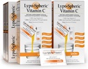 Lypo–Spheric Vitamin C - 6 Cartons (180 Packets) – 1,000 mg Vitamin C & 1,000 mg Essential Phospholipids Per Packet – Liposome Encapsulated for Improved Absorption – 100% Non–GMO