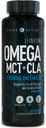 Lean Omega MCT + CLA - Stimulant Free Health Formula, Lean Muscle & Toned Physique, Omega 3-6-9 Fatty Acids - Flaxseed Fish Oil- Coconut Oil- Keto Friendly 30 Day Supply (90 Softgels)