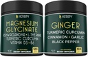 Bundle 6in1 Magnesium Glycinate Supplement & 5in1 Ginger Supplement