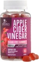 Apple Cider Vinegar Gummies 1000mg - Sugar Free ACV Gummy Vitamin B12 for Cleanse, Digestion Energy & Immune Health Support, Natural Premium Apple Raspberry Flavor, Gluten Free & Vegan - 60 Gummies