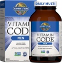 Garden of Life Vitamin Code®, Whole Food Multivitamin for Men, 240 Vegetarian Capsules