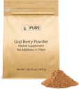 Pure Original Ingredients Goji Berry Powder (1lb) Wolfberry, Traditional Herbal Supplement, Non-GMO
