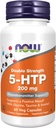 NOW Foods Supplements, 5-HTP (5-hydroxytryptophan) 200 mg, Double Strength, Neurotransmitter Support*, 60 Veg Capsules