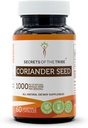 Secrets of the Tribe Coriander Seed 60 Capsules, Made with Vegetable Capsules and Coriander Dried Seed (60 Capsules)