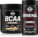 PMD Sports Arsenal X Inferno Superior Fast-Acting Liquid Gel Thermogenic Fat Burner (120 Liquid Gels) Sports BCAA for Recovery and Performance- Fun on The Beach (30 Servings)