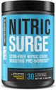 Jacked Factory Nitric Surge Stim Free Pre Workout Powder - Caffeine-Free Nitric Oxide Supplement w/Con-Cret Creatine, L Citrulline, & GlycerSize Glycerol - Pineapple Mango, 30 Servings