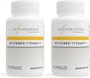Integrative Therapeutics Buffered Vitamin C - Antioxidant Support Supplement for Healthy Skin & Connective Tissues* - Vegan & Gluten-Free - 60 Capsules (2 Pack)