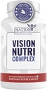 Vision Nutri Complex - Eye Vitamins with Lutein, Bilberry - Eye and Vision Health for Men & Women - 60 Capsules