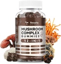 Mushroom Complex Gummies Supplements 12 Blend with Lions Mane Supplement Vegan Blend with Reishi, Cordyceps, Ashwagandha - Lion's Mane Mushroom Gummies for Adults Brain Booster, Immune Support, Energy