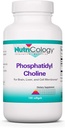 Nutricology Phosphatidyl Choline Supplement - Lecithin Capsules, Digestive Enzymes for Liver, Fat Digestion Support, Choline Supplements for Fatty Liver, 1540mg Softgels - 100 Count