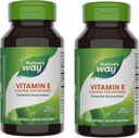 Nature's Way Vitamin E, D-Alpha Tocopherol, Essential Antioxidant, Helps Neutralize Free Radicals*, 268 mg per Serving, 100 Softgels (Packaging May Vary) - 2 Pack
