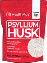 Health Plus, Psyllium Husk, 12 oz, 48 Servings - Natural Detox, Daily Dietary Fiber Supplement, Constipation Relief, Gentle Gut Cleanse, Keto Baking