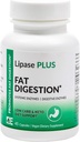 Lipase Plus - Digestive Enzyme Formula, Fatty Food Digestion, Omega Fatty Acid Absorption | 45 Count