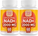 2000 MG NAD Supplement, Liposomal NAD+ with High Absorption, More Efficient Than Nicotinamide Riboside, Pure & Plus Boosting Supplement, Aging Defense, Metabolism & Cellular, 120 softgels