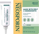 Neosporin Simply Formula 3-Ingredient First Aid Antibiotic Ointment and Wound Care Treatment with Bacitracin Zinc and Polymyxin B Sulfate, Preservative-, Paraben- and Neomycin-Free, 0.5 oz