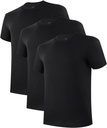BAMBOO COOL Men's Undershirt Moisture-Wicking T-Shirts Stretch Crewneck Soft Tees for Men,3 Pack