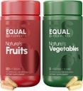 Fruits and Vegetables Supplements | Balance with Fruit and Veggies Supplement of Nature | Fruit and Vegetable Capsules for Adults, Simply Natures Superfood | 90 Count, 1 Mo Set