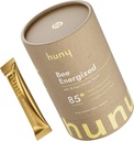 HUNY Bee Energized with Shilajit Honey Sticks | 85+ Trace Minerals for Clean Energy, Focus & Immune Support | Pure Himalayan Shilajit for Men & Women | 30 Count (Pack of 1)