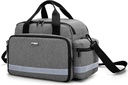 Trunab Home Health Nurse Bag Medical Bag Organizer with Handle and Shoulder Strap for Home Visit