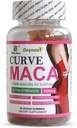 Curve Maca Gummies, 3000mg Vitality Supplement for Women, Support Butt/HIPS & Gluteal Muscle Enlargement, 60 Count