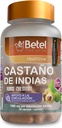 Betel Natural Premium Castano de Indias para la Circulacion 1500 mg - Horse Chestnut 90 Caps