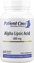 Patient One Alpha Lipoic Acid (ALA) 600 mg | Antioxidant Supplement to Support Nerve and Liver Health* | 60 Capsules