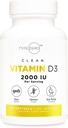 Type Zero Vitamin D3 2000 iu, 240 Softgels - Non-GMO & Gluten Free