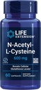 Life Extension Lithium 1000 mcg Brain Health & N-Acetyl-L-Cysteine 600mg Immune, Respiratory & Liver Health Supplement Bundle