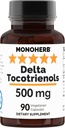Delta Tocotrienols 500 mg - 90 Veg Capsules