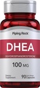 Piping Rock DHEA Supplement 100mg | for Men and Women | 90 Capsules | Dehydroepiandrosterone | Non-GMO, Gluten Free