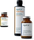 ALGAECAL Bundle - D3 (1000 IU) + K2, Vitamin E, Vitamin A (1000 IU) & Plant-Based Calcium for Bone Support & Omega 3 with 1200mg EPA DHA